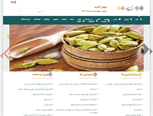 Tablet Screenshot of mirghazanfari.com